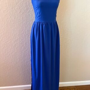 Vince Camuto Royal Blue‎ Maxi Dress